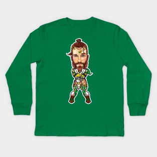 Sailor Chibi Boy Jupiter Kids Long Sleeve T-Shirt